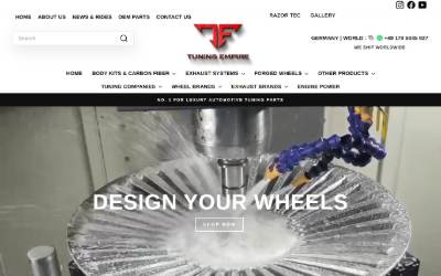 Website preview for Tuning Empire GmbH
