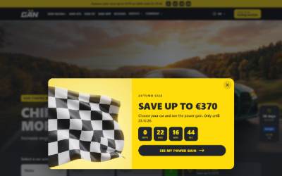 Website preview for GÄN Tuning Büro GmbH