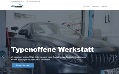 Website preview for LS CarWorks