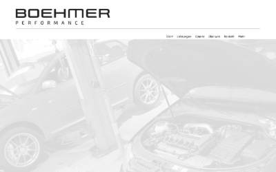 Website preview for Böhmer Performance KFZ - Meisterbetrieb
