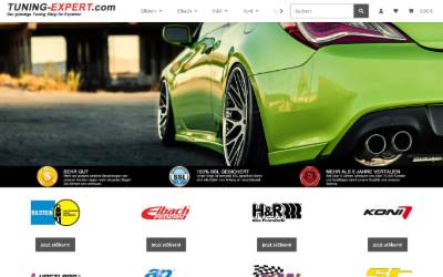 Website preview for Tuning-Expert
