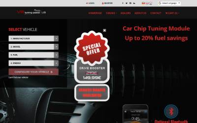 Website preview for VR TUNING-POWER UG
