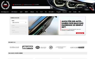 Website preview for GB Tuning GmbH
