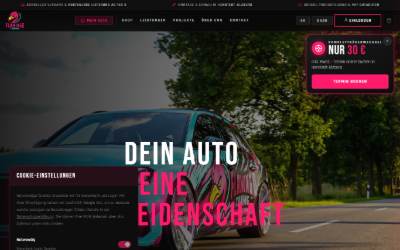 Website preview for Flamingo Tuning GmbH