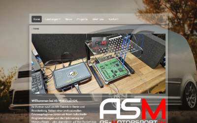 Website preview for AS-Motorsport24.de