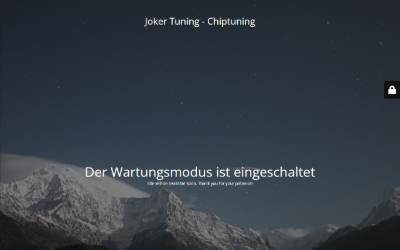 Website preview for Joker Tuning