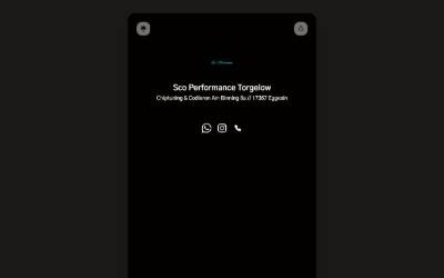 Website preview for Sco Performance