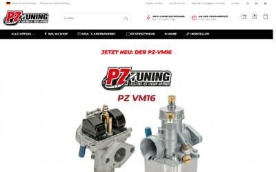 Website preview for PZ Tuning24