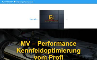 Website preview for MV-Performance.de