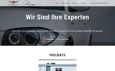 Website preview for CP-Performance by Pulz