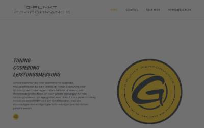 Website preview for G-Punkt Performance