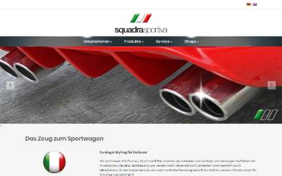 Website preview for Squadra Sportiva e.K.