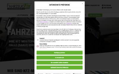 Website preview for Fahrzeug Fix Deutschland GmbH