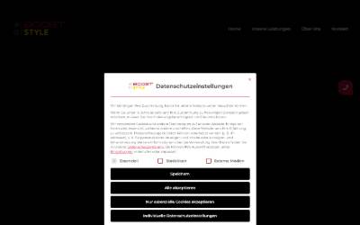 Website preview for Boost Style