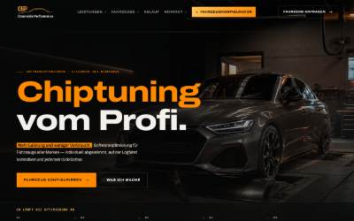Website preview for Oceanside Performance