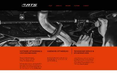 Website preview for ATS Performance Germany