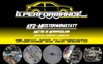 Website preview for G.Performance-NF #Werkstatt