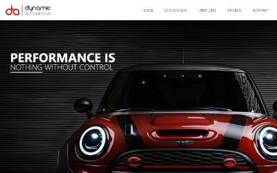 Website preview for dynamic-automotive GmbH