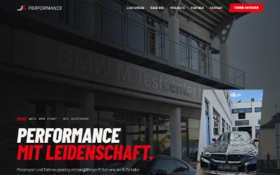 Website preview for JL-Performance