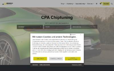 Website preview for CPA Performance GmbH