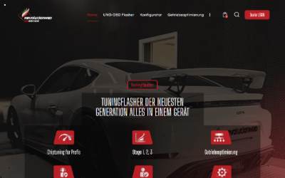 Website preview for Revolution Map Fileservice
