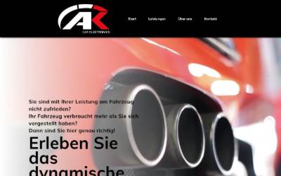 Website preview for AK - Car Electronics Chiptuning