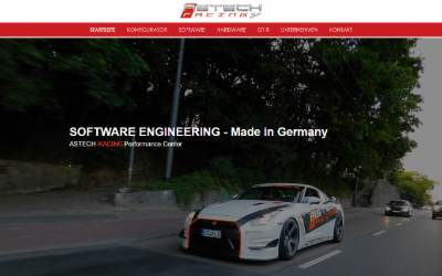 Website preview for ASTECH-RACING