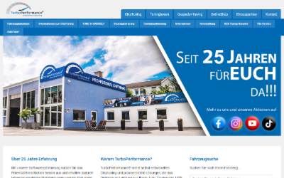 Website preview for TurboPerformance Tuningen