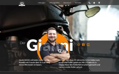 Website preview for Tuning Service by Gianni Since 2003