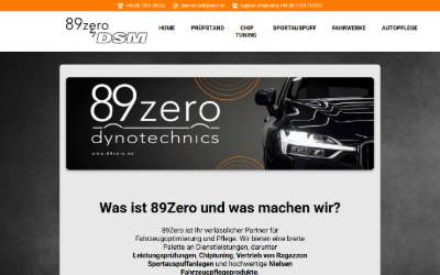 Website preview for CAR TEC ULM - Chiptuning