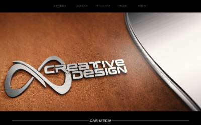 Website preview for CREATIVE DESIGN