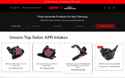 Website preview for CrewX Performance