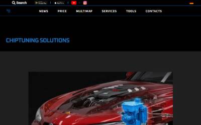 Website preview for Tuning Host SL GmbH