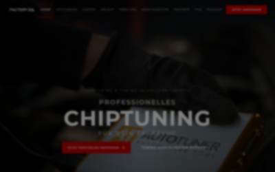 Website preview for Factory32 – Chiptuning Hechingen