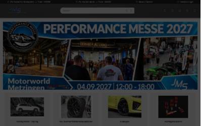 Website preview for JMS Fahrzeugteile GmbH