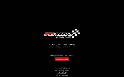 Website preview for BTS-Racing GmbH