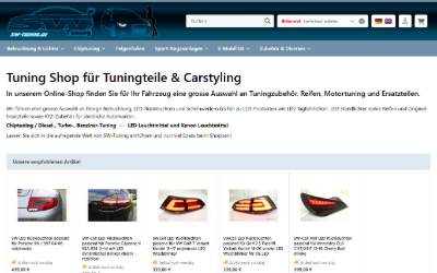 Website preview for SW-Tuning & SW-Store