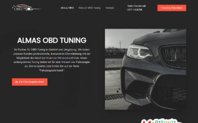 Website preview for AOT Almas OBD-Tuning