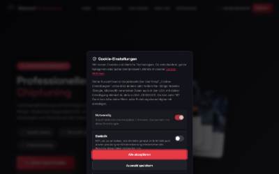 Website preview for Diamond Performance