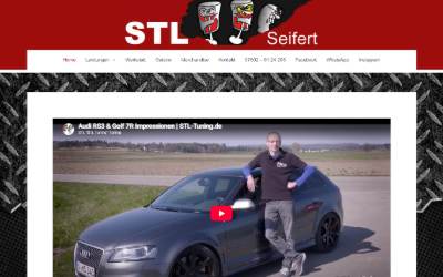 Website preview for S.T.L. Seifert GmbH