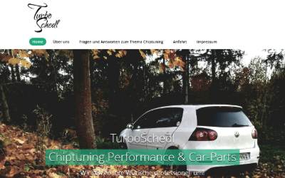 Website preview for TurboSchedl –Chiptuning Performance & Car-Parts