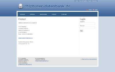 Website preview for Chiptuner Datenbank
