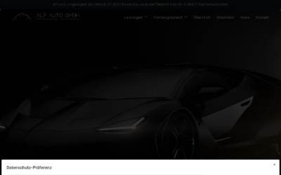 Website preview for ALP Auto GmbH