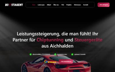 Website preview for BoostAgent - Computer Service & Softwareoptimierung Johannes Hils