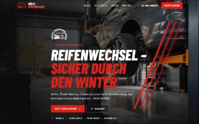 Website preview for Völtz Performance