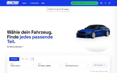 Website preview for BOS Tuning