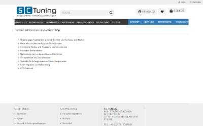 Website preview for SC-Tuning