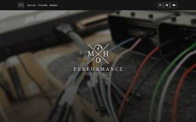 Website preview for MOH Performance