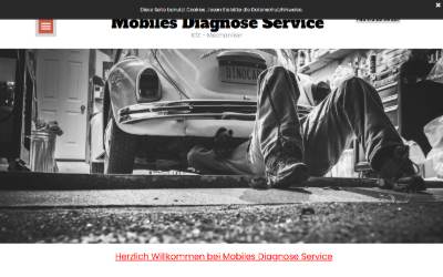Website preview for Mobiles Diagnose Service - Kfz-Reparaturen Optimierung / Chiptuning