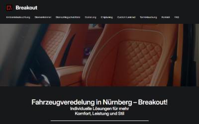 Website preview for Breakout LedOn
